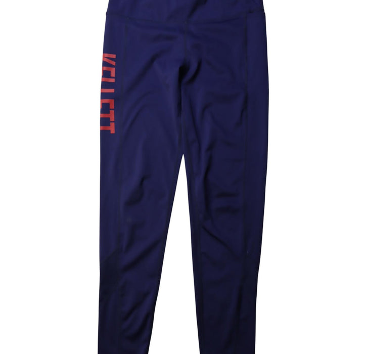 A Navy Leggings from Kellett School in size 11Y for girl. (Front View)