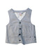 A Black Suit Vests from La Compagnie des Petits in size 6T for boy. (Front View)