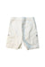 A White Shorts from Miniclasix in size 6-12M for boy. (Front View)