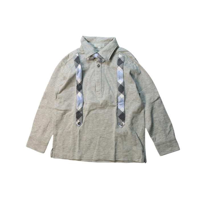 A Multicolour Long Sleeve Polos from Nicholas & Bears in size 4T for boy. (Front View)