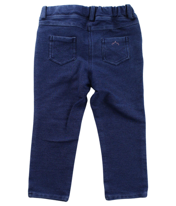 A Blue Jeans from Nanos in size 2T for girl. (Back View)