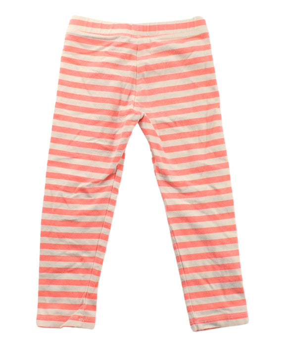 A White Leggings from Crewcuts in size 2T for girl. (Back View)