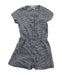 A White Short Sleeve Dresses from Petit Bateau in size 3T for girl. (Front View)
