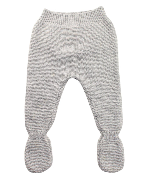 A White Leggings from Nanos in size 0-3M for neutral. (Front View)