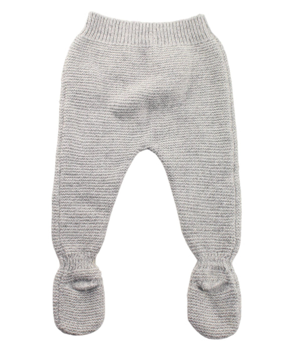 A White Leggings from Nanos in size 0-3M for neutral. (Back View)