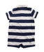 A Blue Short Sleeve Rompers from Ralph Lauren in size 3-6M for boy. (Back View)