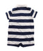 A Blue Short Sleeve Rompers from Ralph Lauren in size 3-6M for boy. (Back View)
