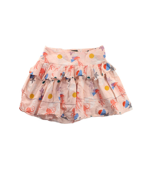 A Peach Short Skirts from Velveteen in size 10Y for girl. (Front View)