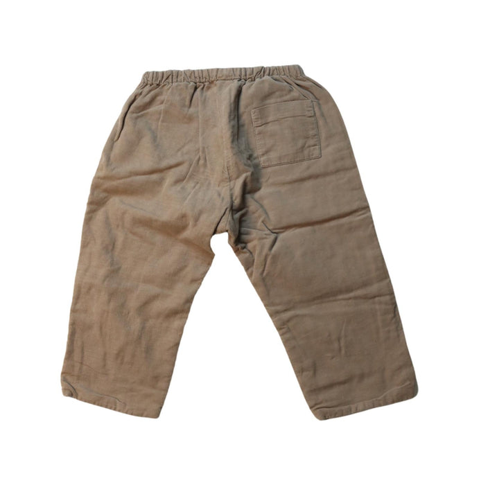 A Brown Casual Pants from Bonpoint in size 2T for boy. (Back View)