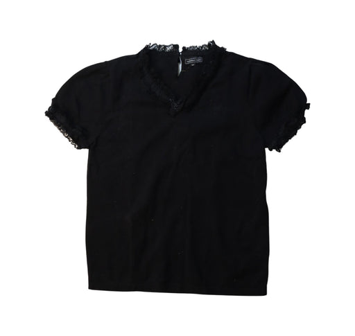 A Black Short Sleeve Tops from Nicholas & Bears in size 14Y for girl. (Front View)