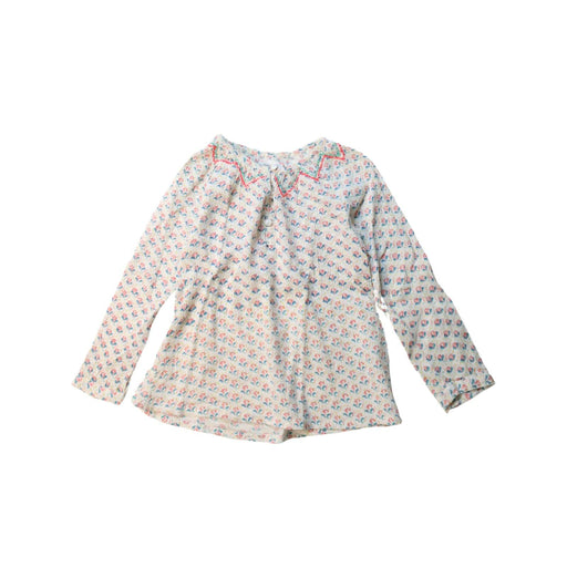 A Multicolour Long Sleeve Tops from Bonheur du Jour in size 6T for girl. (Front View)