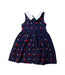 A Multicolour Sleeveless Dresses from Janie & Jack in size 4T for girl. (Back View)