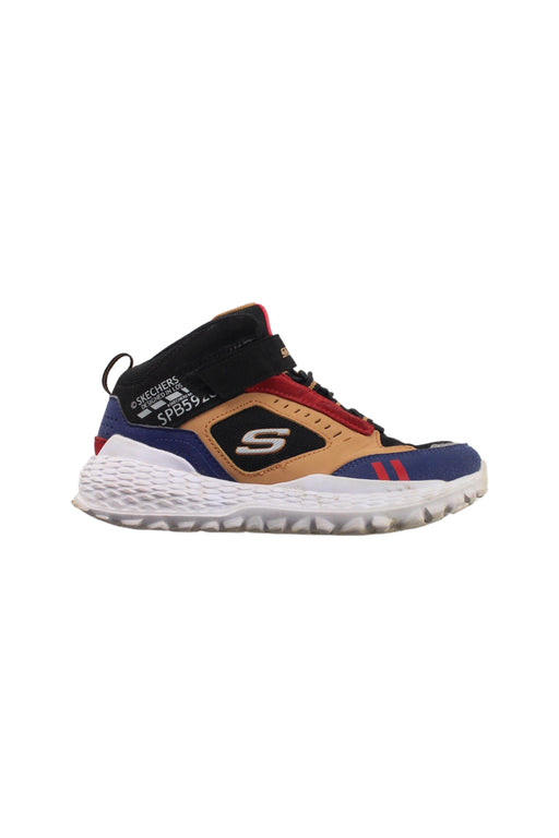 A Multicolour Sneakers from Skechers in size 7Y for boy. (Front View)