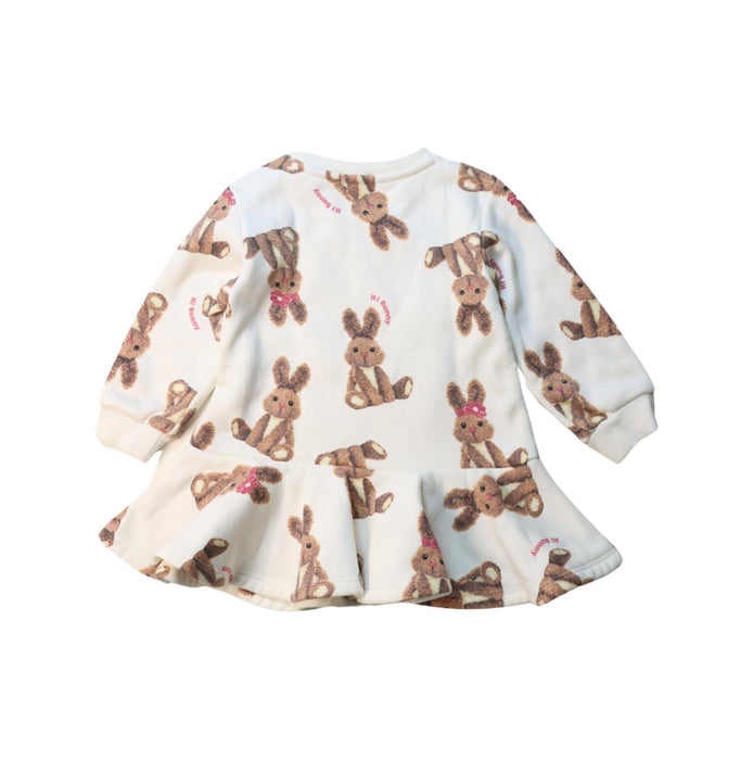 A Multicolour Long Sleeve Dresses from Balabala in size 18-24M for girl. (Back View)