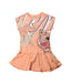 A Multicolour Short Sleeve Dresses from Kenzo in size 3T for girl. (Front View)