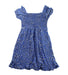 A Blue Short Sleeve Dresses from Tommy Hilfiger in size 8Y for girl. (Back View)