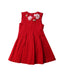 A Red Sleeveless Dresses from Nicholas & Bears in size 2T for girl. (Front View)