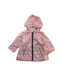 A Pink Lightweight Jackets from Petit Bateau in size 6-12M for girl. (Front View)