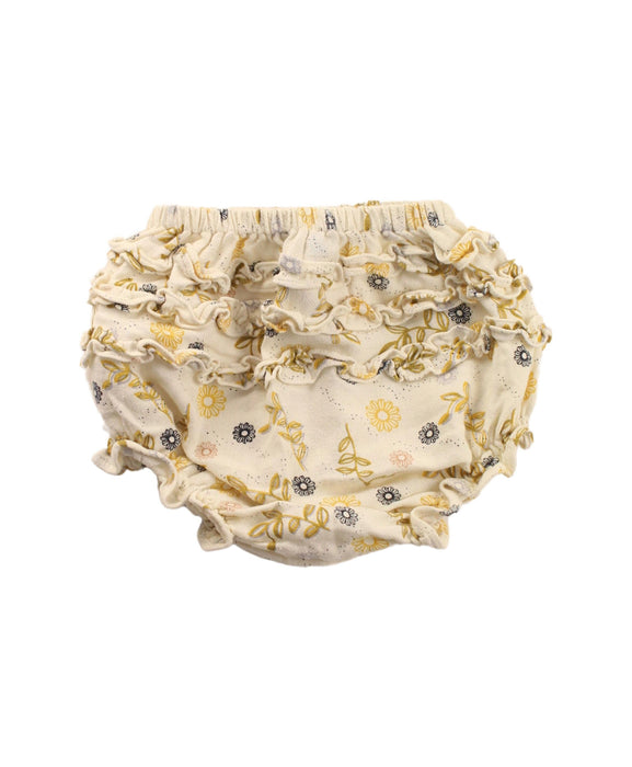 A Ivory Bloomers from Velveteen in size 0-3M for girl. (Back View)