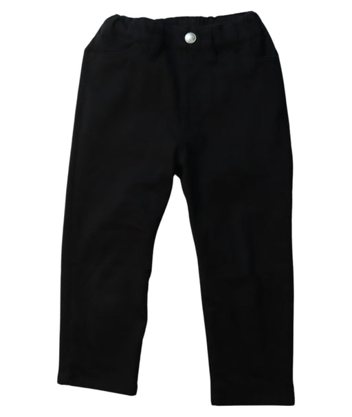 A Black Casual Pants from XLARGE Kids in size 18-24M for boy. (Front View)