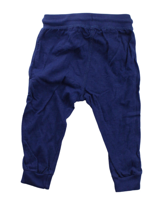 A Blue Sweatpants from Purebaby in size 12-18M for boy. (Back View)