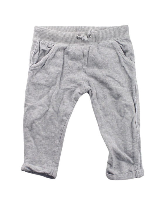 A Grey Sweatpants from Purebaby in size 12-18M for girl. (Front View)