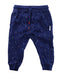 A Blue Sweatpants from Purebaby in size 12-18M for boy. (Front View)