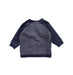 A Blue Crewneck Sweatshirts from Purebaby in size 12-18M for boy. (Back View)