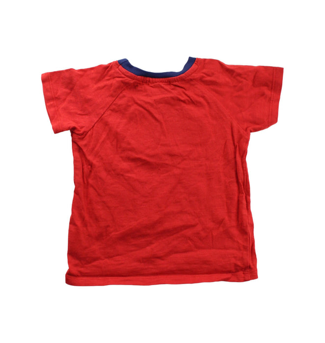 A Red Short Sleeve T Shirts from Purebaby in size 12-18M for boy. (Back View)