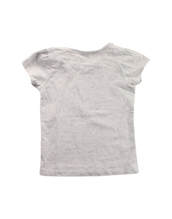 A White Short Sleeve T Shirts from Purebaby in size 12-18M for girl. (Back View)