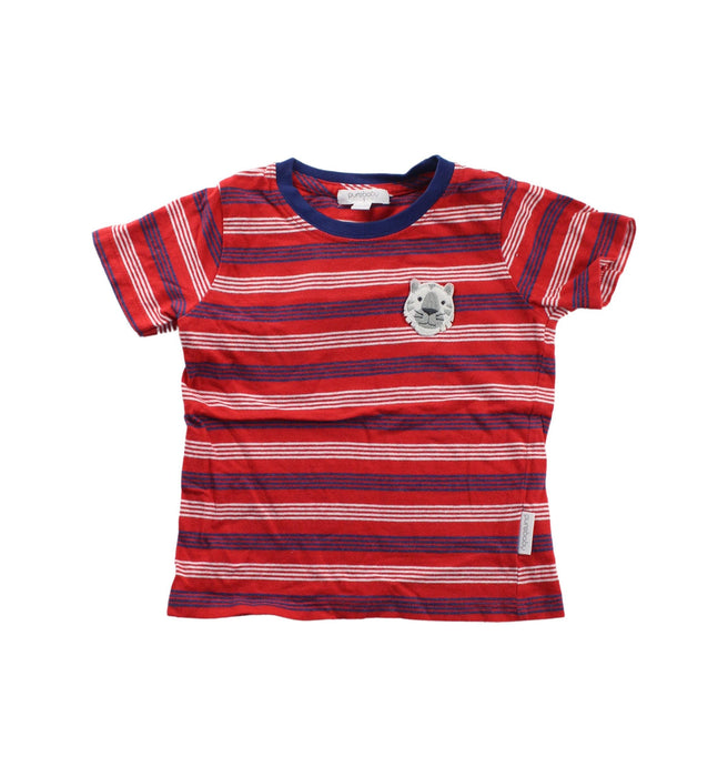 A Red Short Sleeve T Shirts from Purebaby in size 12-18M for boy. (Front View)