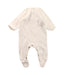 A White Onesies from Purebaby in size 0-3M for neutral. (Back View)