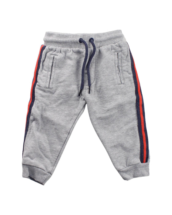 A Grey Sweatpants from Purebaby in size 6-12M for boy. (Front View)