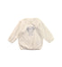 A White Knit Sweaters from Purebaby in size 6-12M for boy. (Front View)