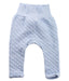 A Blue Sweatpants from Purebaby in size 6-12M for girl. (Front View)