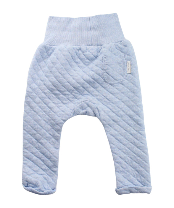 A Blue Sweatpants from Purebaby in size 6-12M for girl. (Back View)