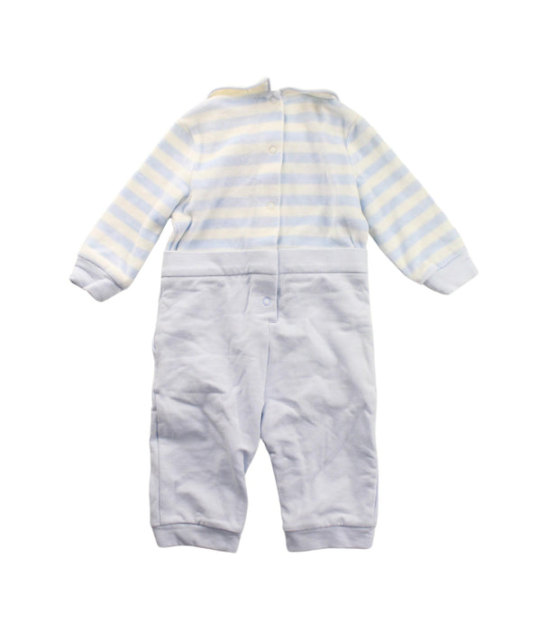 A Blue Long Sleeve Jumpsuits from Nicholas & Bears in size 6-12M for boy. (Back View)