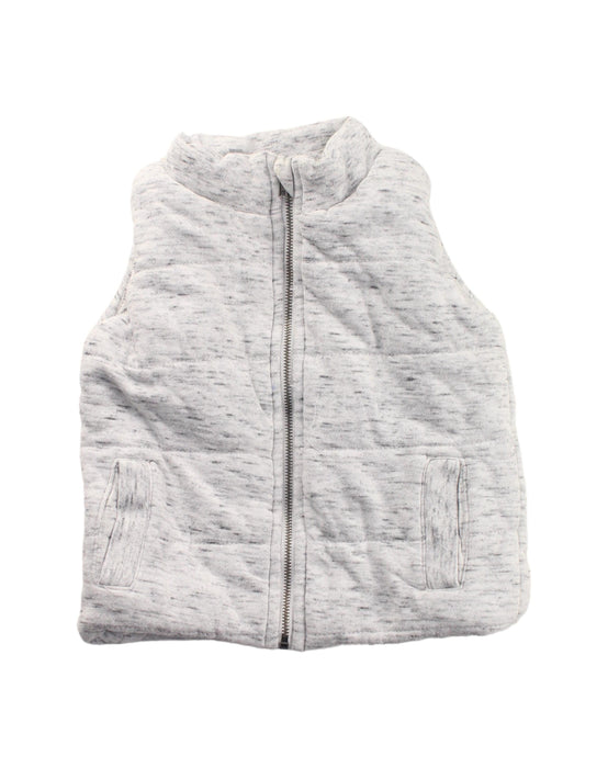 A White Outerwear Vests from Seed in size 12-18M for boy. (Front View)