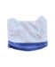 A Blue Beanies from Chickeeduck in size 6-12M for neutral. (Front View)
