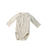 A White Long Sleeve Bodysuits from Petit Bateau in size 0-3M for neutral. (Front View)