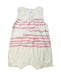 A Pink Sleeveless Rompers from Petit Bateau in size 6-12M for girl. (Back View)