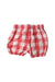 A Red Shorts from Boden in size 3-6M for girl. (Back View)
