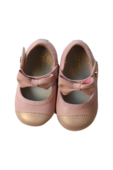 A Pink Flats from Dr. Kong in size 12-18M for girl. (Back View)