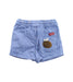 A Blue Shorts from Seed in size 6-12M for girl. (Back View)