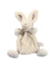 A White Soft Toys from Doudou et Compagnie in size O/S for girl. (Front View)