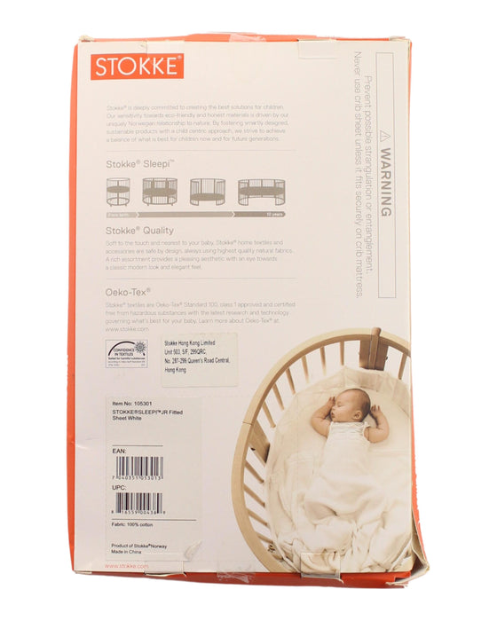 A White Bed Sheets Pillows & Pillowcases from Stokke in size O/S for neutral. (Back View)