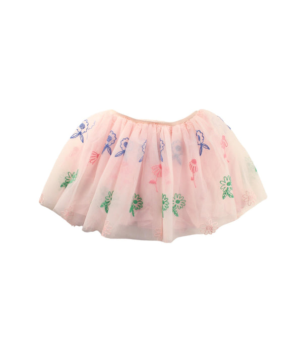 A Pink Tulle Skirts from Seed in size 4T for girl. (Front View)