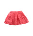 A Red Short Skirts from Petit Bateau in size 5T for girl. (Front View)
