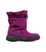 A Purple Winter Boots from Naturino in size 5T for girl. (Front View)