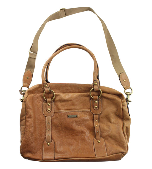 A Brown Bags from Stork Sak in size O/S for girl. (Front View)